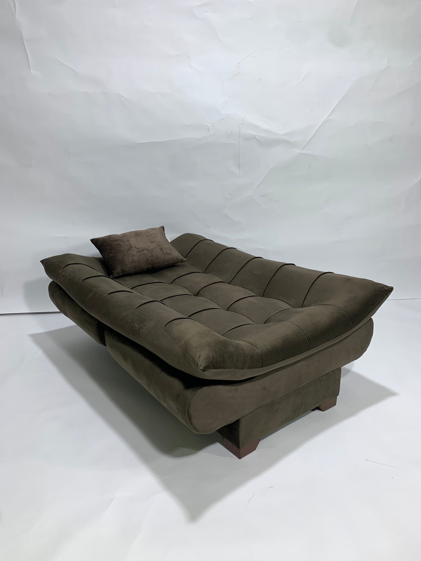 Rango Chair for Home, Office, Space Saving, Elegant Design, 90cm, Wood, Brown.