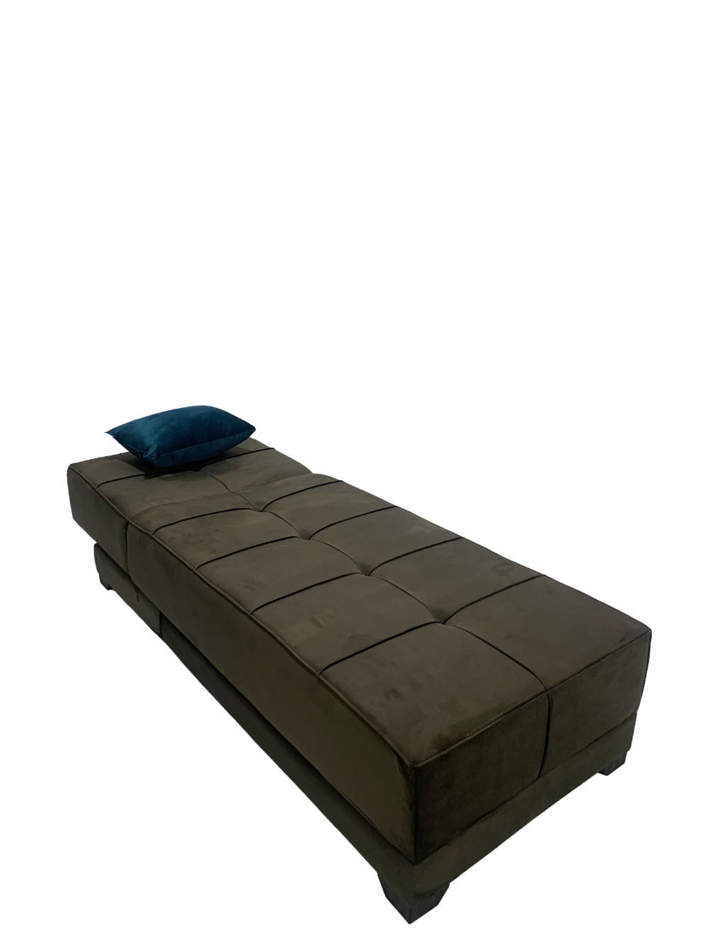 Chair for Living Room, Guest Room and Small Spaces Bed 70cm x 1.90m Brown