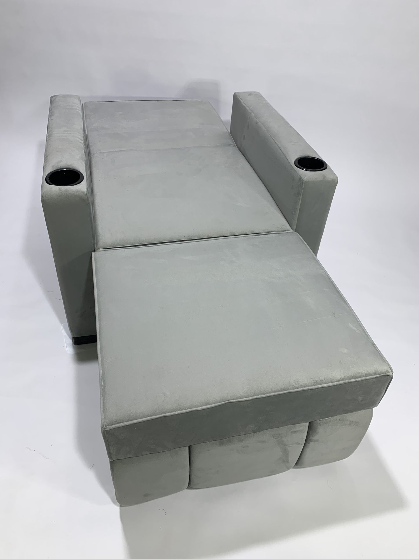 Chair-bed with drawer from Rango Furniture. Width 90, Height 95, Length 185, Depth 80. Color: gray