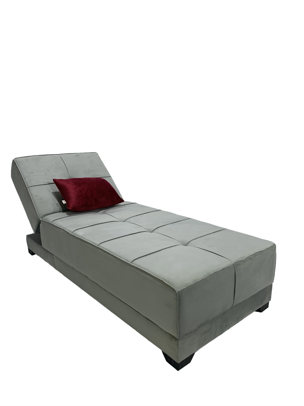 Chair for Living Room, Guest Room and Small Spaces Bed 70cm x 1.90m gray