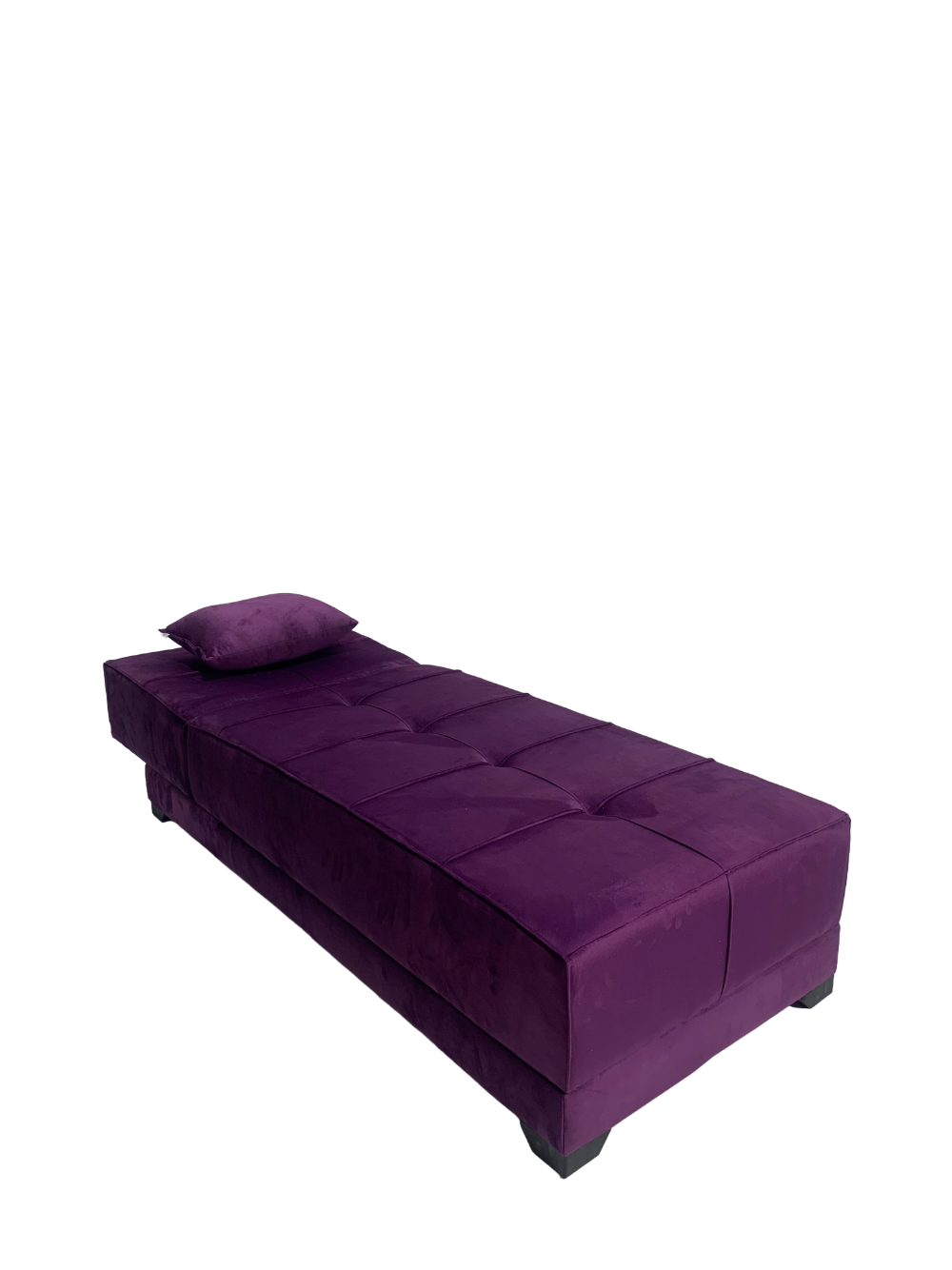 Chair for Living Room, Guest Room and Small Spaces Bed 70cm x 1.90m Purple