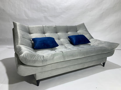 "Sofa bed by Rango Furniture, perfect for living rooms, guest rooms, and small spaces. Size: 120×190 cm, Color: Gray