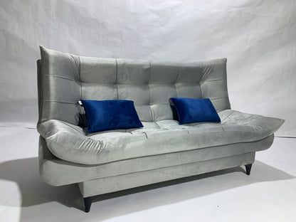 "Sofa bed by Rango Furniture, perfect for living rooms, guest rooms, and small spaces. Size: 120×190 cm, Color: Gray