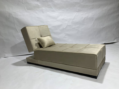 Chair for Living Room, Guest Room and Small Spaces Bed 70cm x 1.90m Beige
