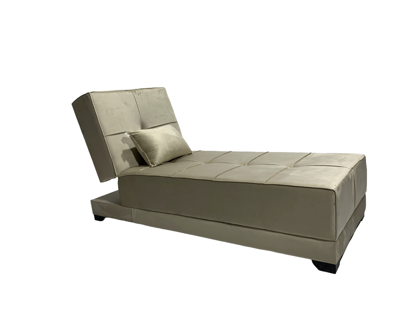 Chair for Living Room, Guest Room and Small Spaces Bed 70cm x 1.90m Beige