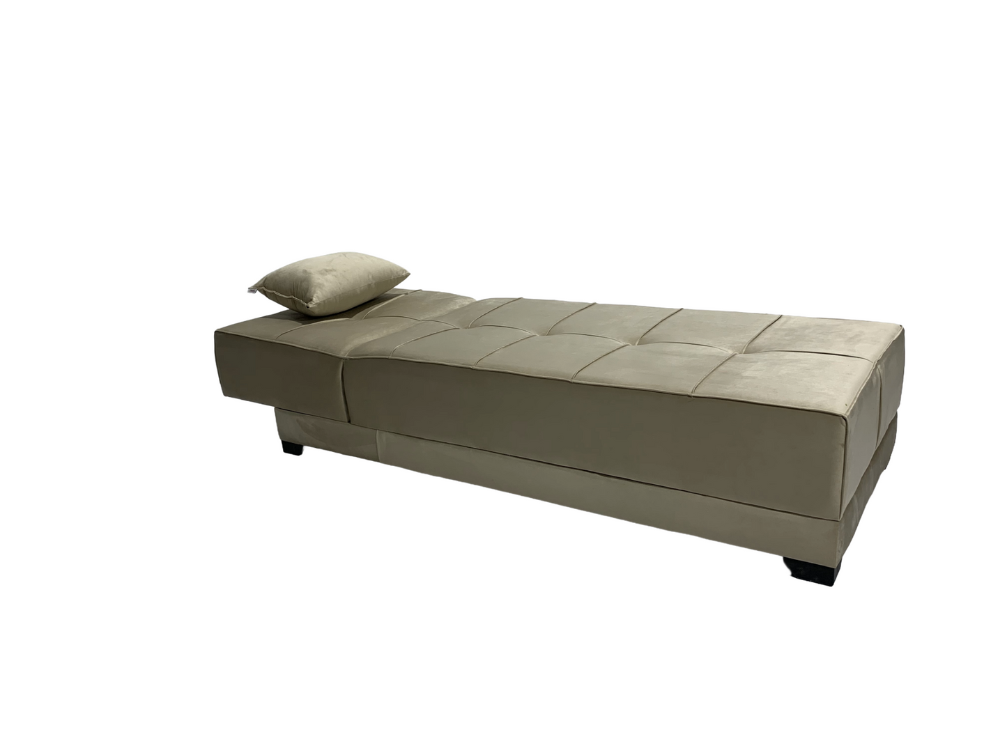 Chair for Living Room, Guest Room and Small Spaces Bed 70cm x 1.90m Beige