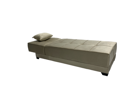 Chair for Living Room, Guest Room and Small Spaces Bed 70cm x 1.90m Beige