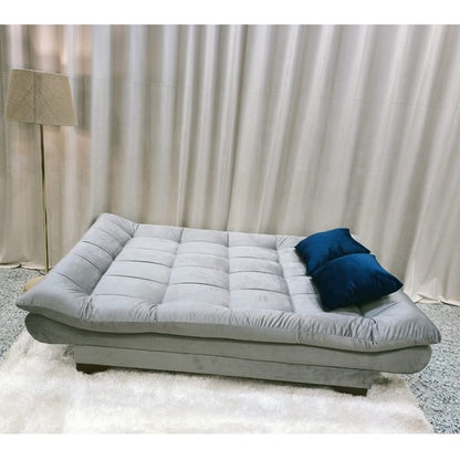 "Sofa bed by Rango Furniture, perfect for living rooms, guest rooms, and small spaces. Size: 120×190 cm, Color: Gray