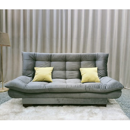 "Sofa bed by Rango Furniture, perfect for living rooms, guest rooms, and small spaces. Size: 120×190 cm, Color: Gray