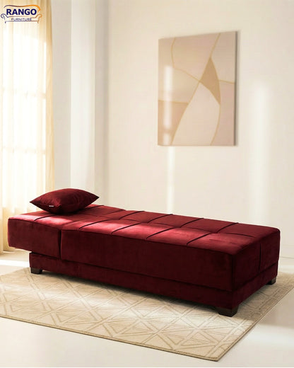 Chair for Living Room, Guest Room and Small Spaces Bed 70cm x 1.90m burgundy