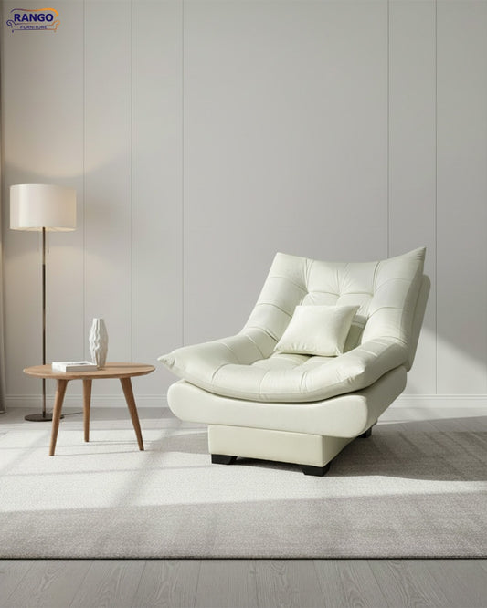 Rango Chair for Home, Office, Space Saving, Elegant Design, 90cm, Wood, Color Sugar