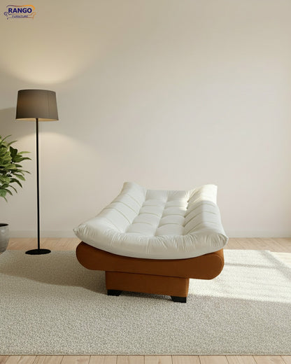 Rango Chair for Home, Office, Space Saving, Elegant Design, 90cm, Wood, Color Sugar×Havan