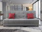 "Sofa bed by Rango Furniture, perfect for living rooms, guest rooms, and small spaces. Size: 120×190 cm, Color: Gray