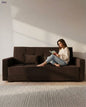 Rango Furniture Sofa Bed – Perfect for living rooms, guest rooms, and small spaces. Dimensions: 120×210 cm. Color: Brown